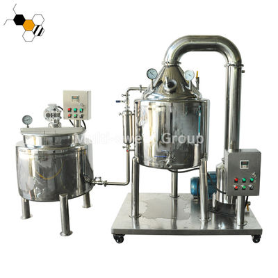品質 二重厚化は2T蜂蜜ろ過機械蜂蜜の抽出器をタンクに入れ 工場