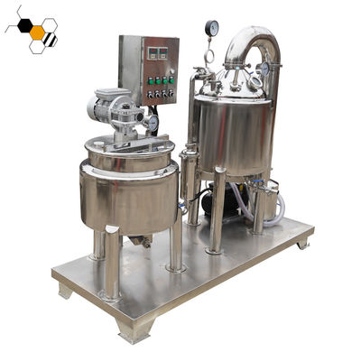 厚化の蜂蜜の処理機械80L集中の蜂蜜フィルター機械